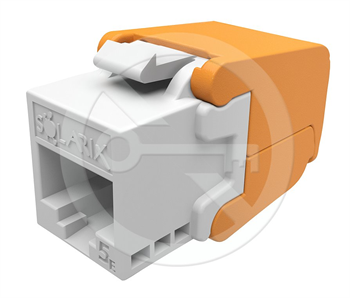 Samořezný keystone Solarix CAT5E UTP SXKJ-5E-UTP-WH-SA