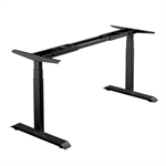 SAPRO Elektricky výškově nastavitelný podstavec pro ergonomický stůl, 2 motory, 58-122cm ERGO-A2T1, černý