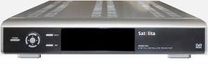 SatElita 2000HD ECO HDTV ,stříbrný, 1CA ,1CI, PVR USB , LAN
