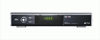 SatElita 2000HD HDTV stříbrný, CI,CA , LAN , PVR