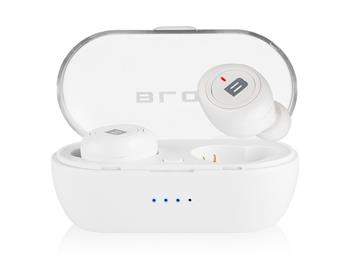 Sluchátka BLOW Earbuds BTE100 Bluetooth 5.0, bílá