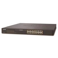 Switch PLANET FNSW-1600P 16x 10/100Base-TX PoE 802.3at 125W