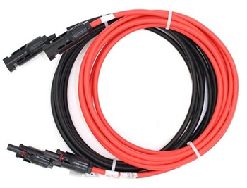 TECATEL FVE Prodlužovací solární kabel EXT6B, 6mm2, červený 2m