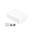 Tenda S105 5-Port Mini Eco Fast Ethernet Switch, 10/100 Mb/s, Desktop