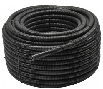 Trubka ohebná instalační RKGS 16/11mm flexibilní samozhášivá PVC UV černá 25m