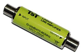 TV linkový zesilovač LA0024, 24dB "F" vhodné pro D