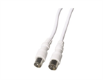 Účastnícka šnúra TST 3m TV antenný kábel M/F 75Ohm
