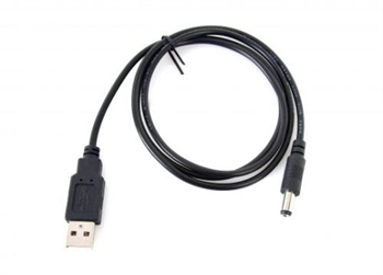 USB Kabel USB A-k / DC 2,1mm 1,5m