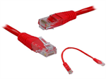 UTP Patch Kabel Lexton RJ45 CAT5E 0,25m 8P8C 1:1 Červená