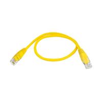 UTP Patch Kabel Lexton RJ45 CAT5E 0,5m 8P8C 1:1 Žlutý