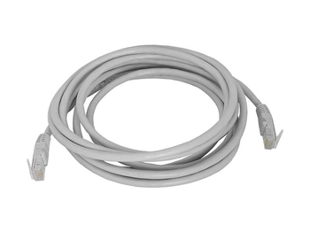 UTP Kabel Lexton RJ45 CAT6E 5m 8P8C 1:1 Šedý