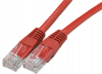 UTP Patch Kabel Neku 2x RJ45 CAT6 1m, červený