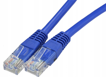 UTP Patch Kabel Neku 2x RJ45 CAT6 1m, modrý