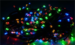 Vánoční osvětlení - řetěz LTC LXLED106 200LED/20m, multikolor, vnitřní