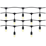 Venkovní párty osvětlení girlanda VIRONE LG-1/5M/E27/3,5m, IP44, 5x LED E27, 1W, 3000K
