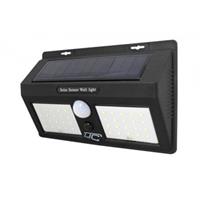 Venkovní solární LED osvětlení LTC LXLL77, 40xSMD 8W, 1000lm, 1200mAh, PIR