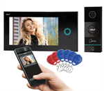 Videozvonček ORNO VI-VID-WI-1068/B APPOS, 7" LCD, Wi-Fi, RFID, SD