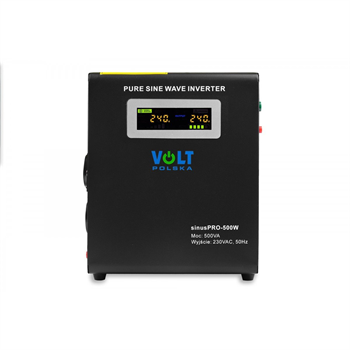 Záložní zdroj UPS VOLT Sinus Pro 500 E 12/230V 500VA 300W, čistý sinus, nastěnný